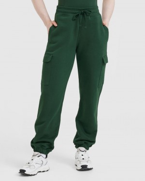 Oner Active All Day Cargo Joggingbukser Dyb Grøn | 061-DTXPQO