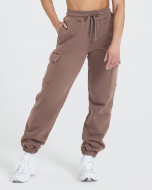 Oner Active All Day Cargo Joggingbukser Brune | 765-INPTRG