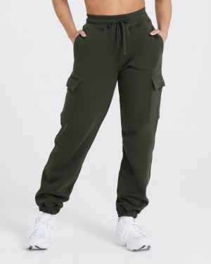 Oner Active All Day Cargo Joggingbukser Khaki | 496-NRPALJ