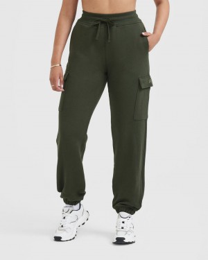 Oner Active All Day Lette Cargo Joggingbukser Khaki | 092-UMRBHG