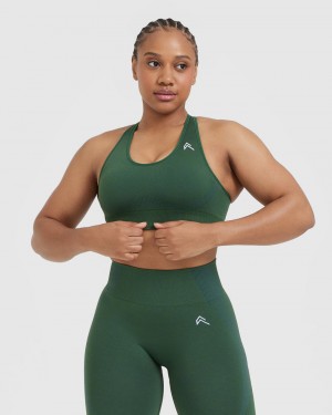 Oner Active Classic Seamless 2.0 Bralette Sports Bras Grøn | 196-KOISYL