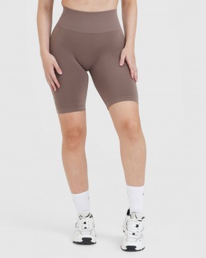 Oner Active Effortless Seamless Cycling Shorts Brune | 792-CPNXOB