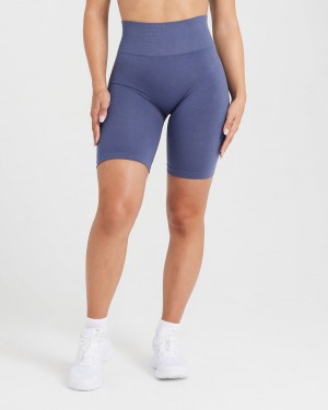 Oner Active Effortless Seamless Cycling Shorts Blå | 345-NKIUMS