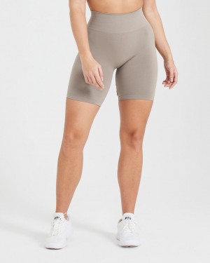 Oner Active Effortless Seamless Cycling Shorts Grå | 986-DIEUJH