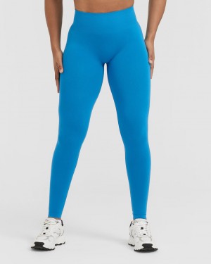 Oner Active Effortless Seamless Leggings Blå | 580-PHELXM