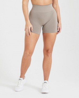 Oner Active Effortless Seamless Shorts Grå | 904-HZOWIV