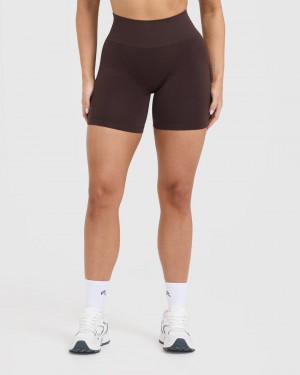 Oner Active Effortless Seamless Shorts Lilla Brune | 329-ZWYRPC