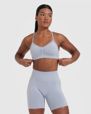 Oner Active Effortless Strappy Bralette Sports Bras Grå | 064-MVGPNF