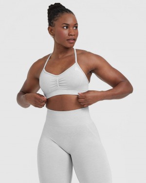 Oner Active Effortless Strappy Bralette Sports Bras Grå | 186-DSPLRB