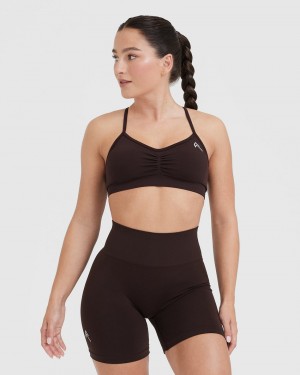 Oner Active Effortless Strappy Bralette Sports Bras Mørkegrå | 029-XJMPTW