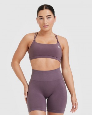 Oner Active Everyday Cross Over Bralette Sports Bras Lilla | 169-UCYWIF