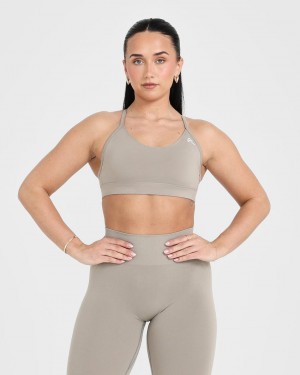 Oner Active Everyday Sports Bras Brune | 943-IAHQWV