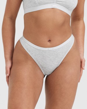 Oner Active Soft Classic Thong Undertøj Grå | 742-XGHWZF