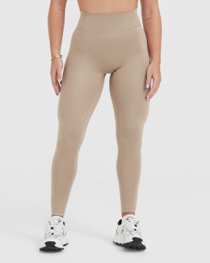 Oner Active Timeless High Waisted Leggings Grå | 254-EWZCHA