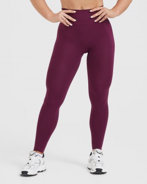 Oner Active Timeless High Waisted Leggings Lilla | 304-ZHCLVO