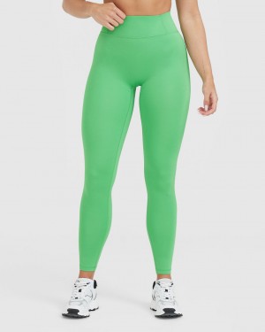 Oner Active Timeless High Waisted Leggings Grøn | 097-MGEFON