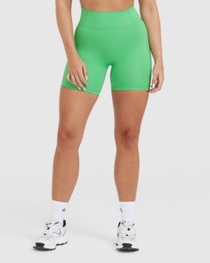 Oner Active Timeless High Waisted Shorts Grøn | 183-WLAJIZ