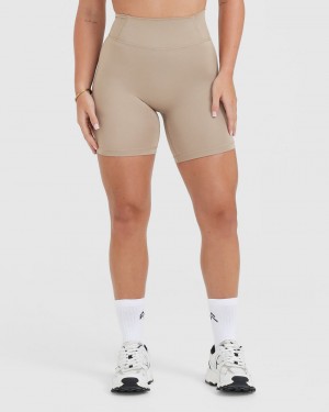 Oner Active Timeless High Waisted Shorts Grå | 587-UWKENH