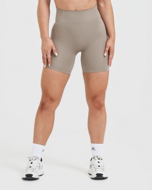 Oner Active Timeless High Waisted Shorts Grå | 356-AYRJUS