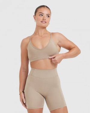 Oner Active Timeless Strappy Bralette Sports Bras Grå | 786-RAXMPS