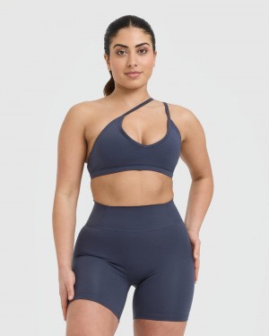 Oner Active Timeless Strappy Bralette Sports Bras Blå | 367-RQNOMW