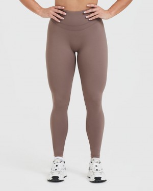 Oner Active Unified High Waisted Leggings Brune | 285-PKNDUY