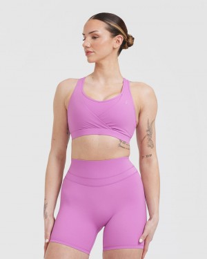 Oner Active Unified Layered Sports Bras Lilla | 627-ANVESZ