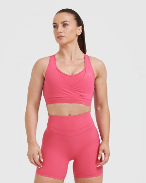 Oner Active Unified Layered Sports Bras Lyserød | 345-KAUMNI