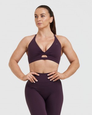 Oner Active Unified Twist Sports Bras Lilla | 142-VTAIUL