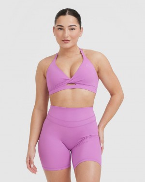 Oner Active Unified Twist Sports Bras Lilla | 298-TERKYS