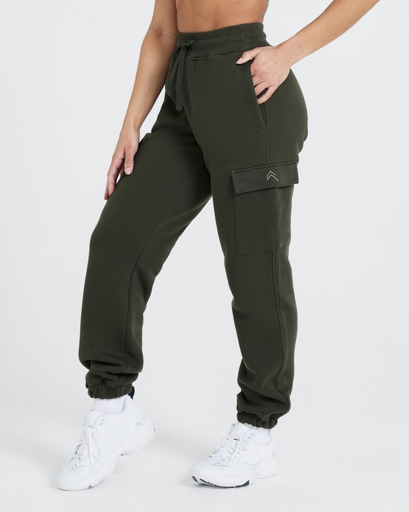 Oner Active All Day Cargo Joggingbukser Khaki | 496-NRPALJ