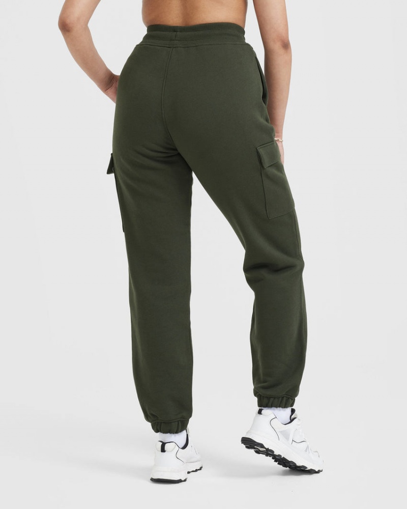 Oner Active All Day Lette Cargo Joggingbukser Khaki | 092-UMRBHG