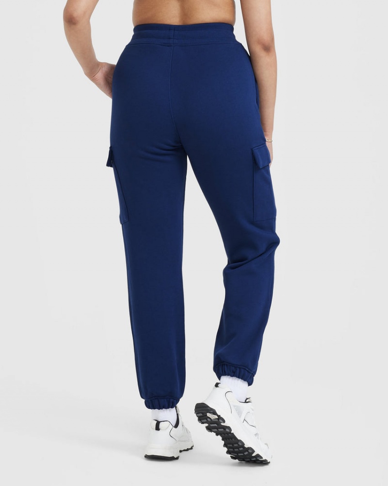 Oner Active All Day Lette Cargo Joggingbukser Blå | 379-EYSUZN