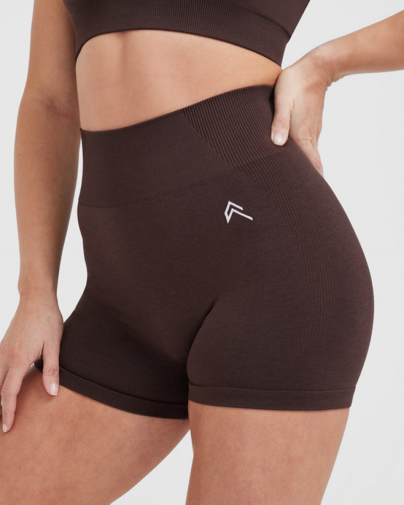 Oner Active Classic Seamless 2.0 Booty Shorts Mørkegrå | 762-JWDSTE