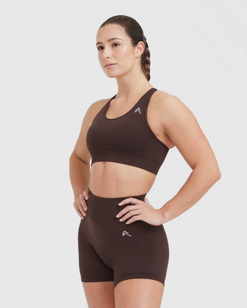 Oner Active Classic Seamless 2.0 Bralette Sports Bras Mørkegrå | 823-IFOUBS