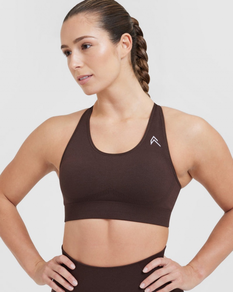 Oner Active Classic Seamless 2.0 Bralette Sports Bras Mørkegrå | 823-IFOUBS