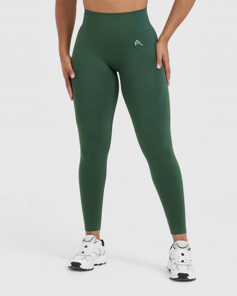 Oner Active Classic Seamless 2.0 Leggings Grøn | 827-QGLXSD