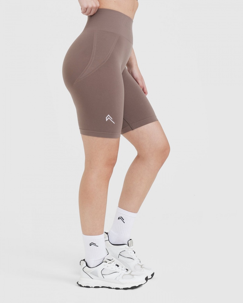 Oner Active Effortless Seamless Cycling Shorts Brune | 792-CPNXOB