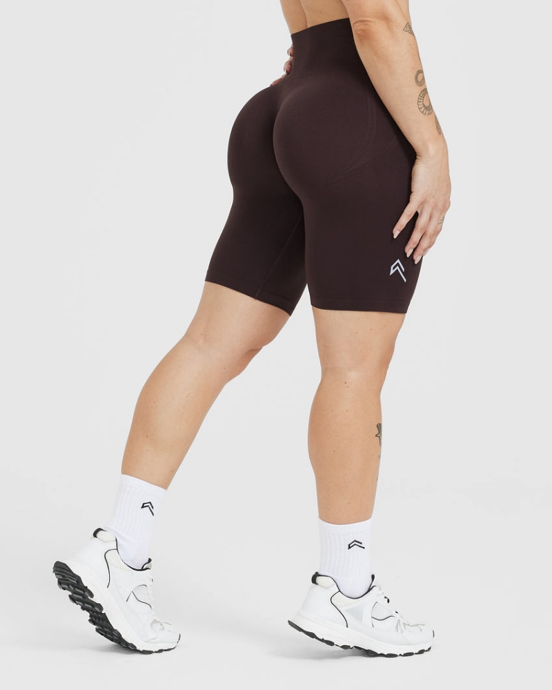 Oner Active Effortless Seamless Cycling Shorts Mørkegrå | 965-VKLWUE