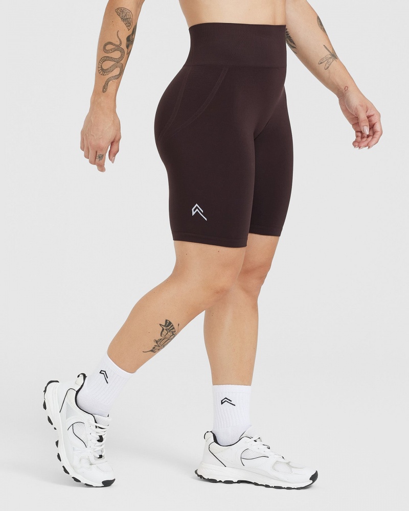 Oner Active Effortless Seamless Cycling Shorts Mørkegrå | 965-VKLWUE