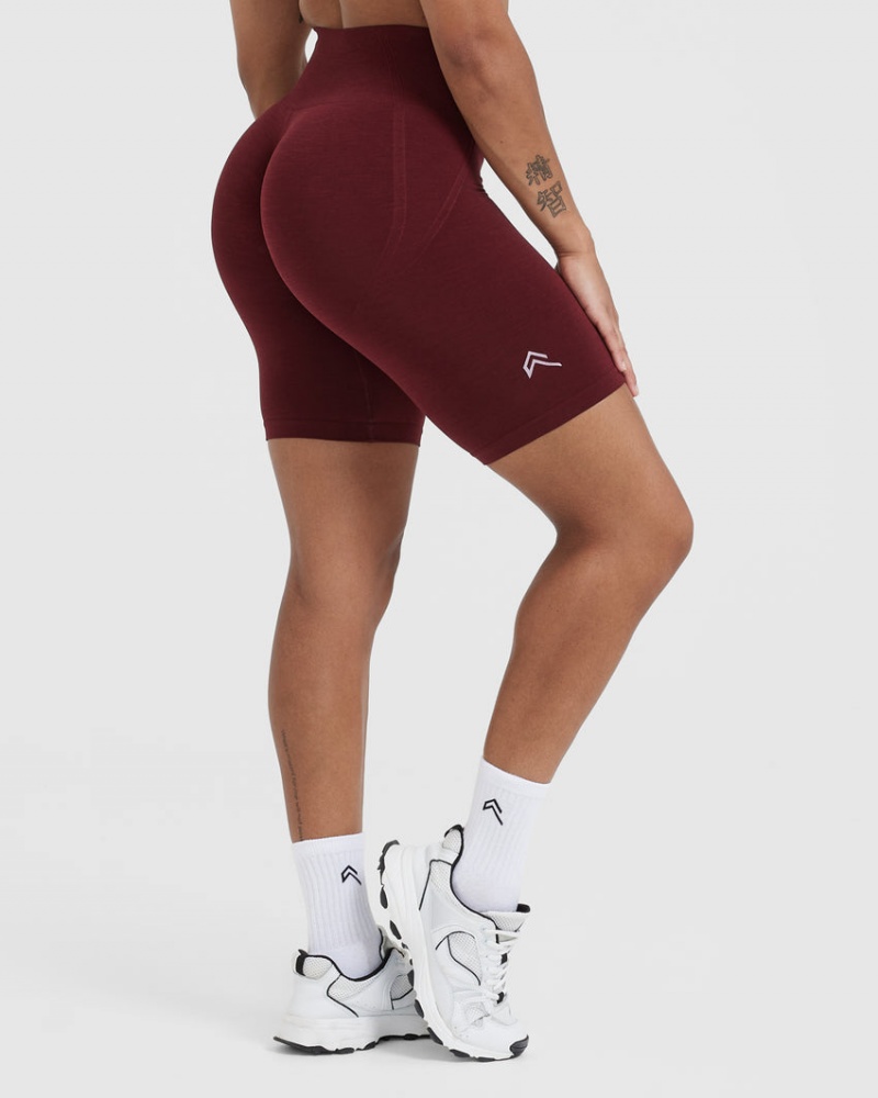 Oner Active Effortless Seamless Cycling Shorts Bordeaux | 513-RYHWMV