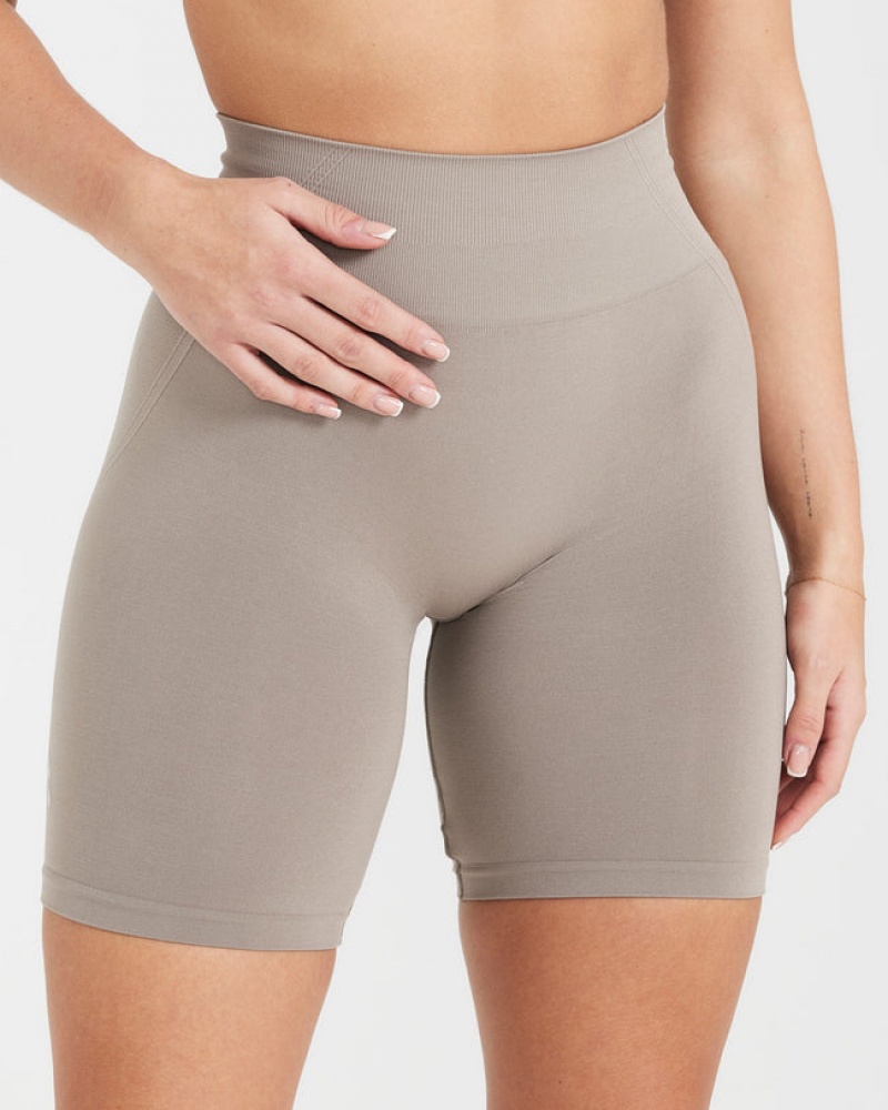 Oner Active Effortless Seamless Cycling Shorts Grå | 986-DIEUJH