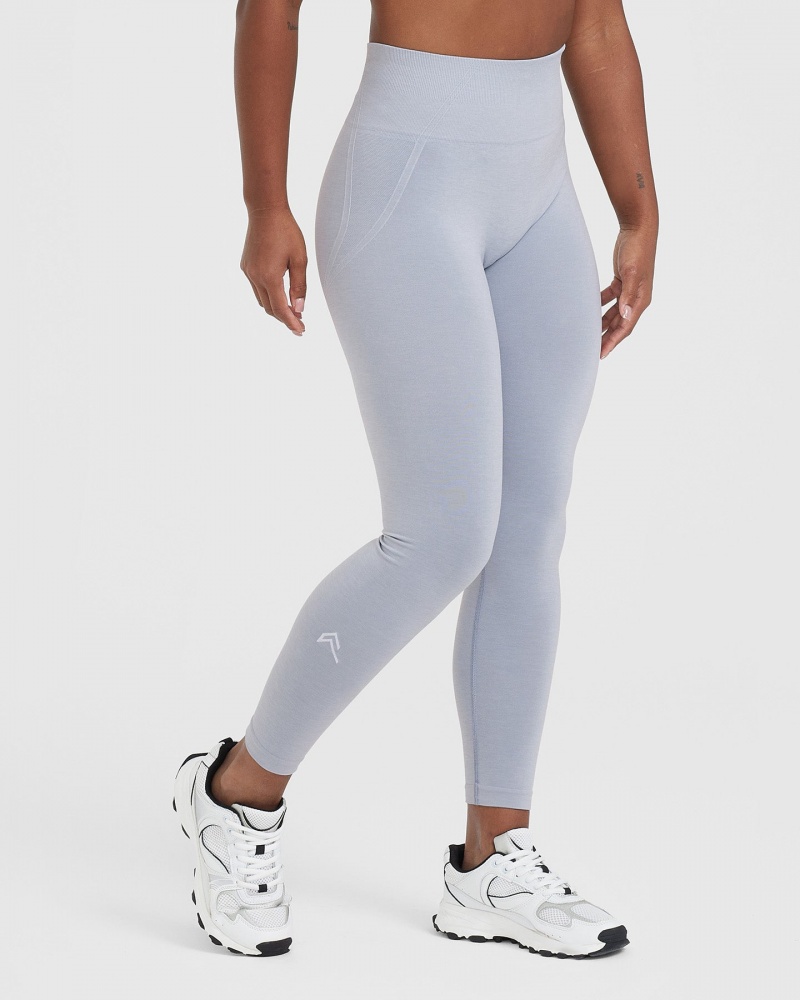 Oner Active Effortless Seamless Leggings Grå | 098-EKBJHI