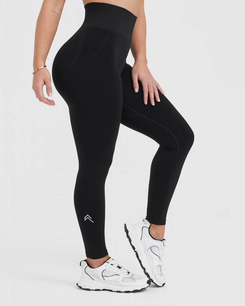 Oner Active Effortless Seamless Leggings Sort | 234-GWXTUF