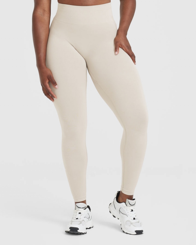 Oner Active Effortless Seamless Leggings Brune | 157-TBOINL