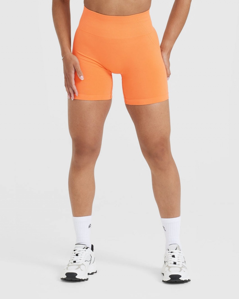 Oner Active Effortless Seamless Shorts Abrikos Orange | 273-RENZGX