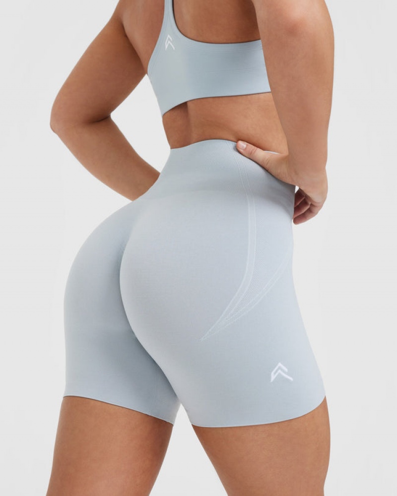 Oner Active Effortless Seamless Shorts Blå | 350-GUVYDE