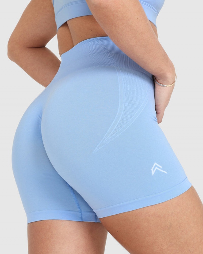 Oner Active Effortless Seamless Shorts Blå | 745-BYPWXD