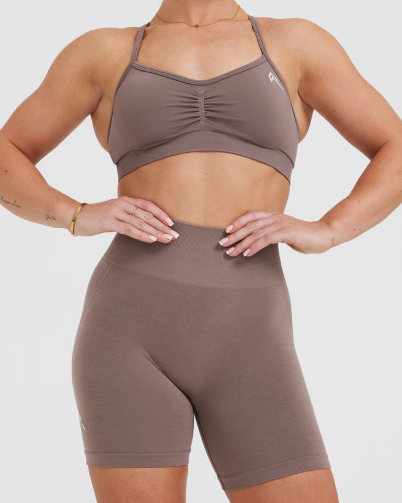 Oner Active Effortless Seamless Shorts Brune | 692-TRIUOK