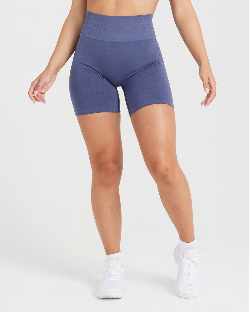 Oner Active Effortless Seamless Shorts Blå | 197-JOFZHV